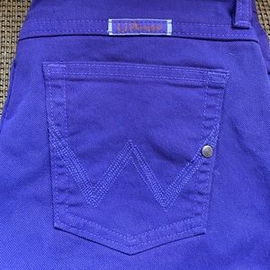 2 Pairs PURPLE Q-Baby Wrangler Jeans